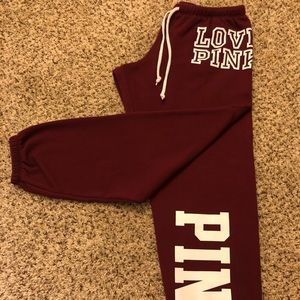 VS PINK SWEAT PANT
